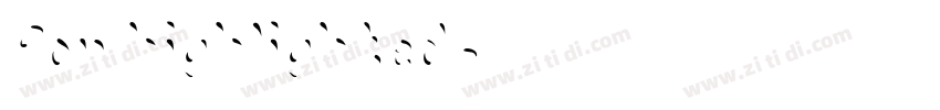 For highlighted字体转换